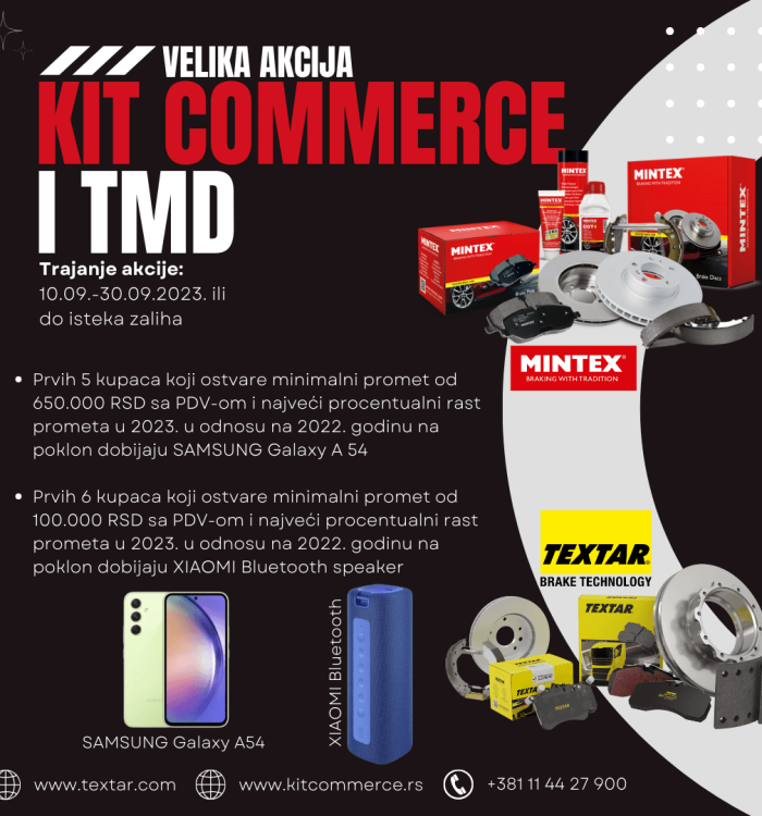 TMD i KIT Commerce akcija