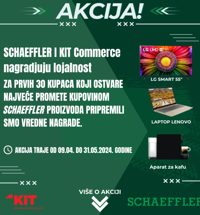 Schaeffler i KIT Commerce akcija