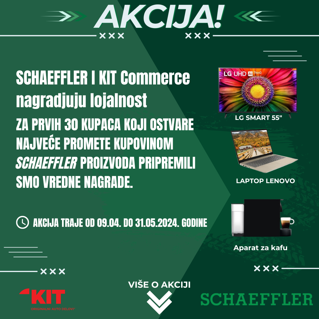 Schaeffler i KIT Commerce akcija