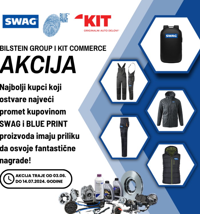 SWAG BLUE PRINT i KIT Commerce akcija