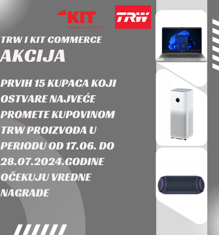 TRW i KIT Commerce akcija