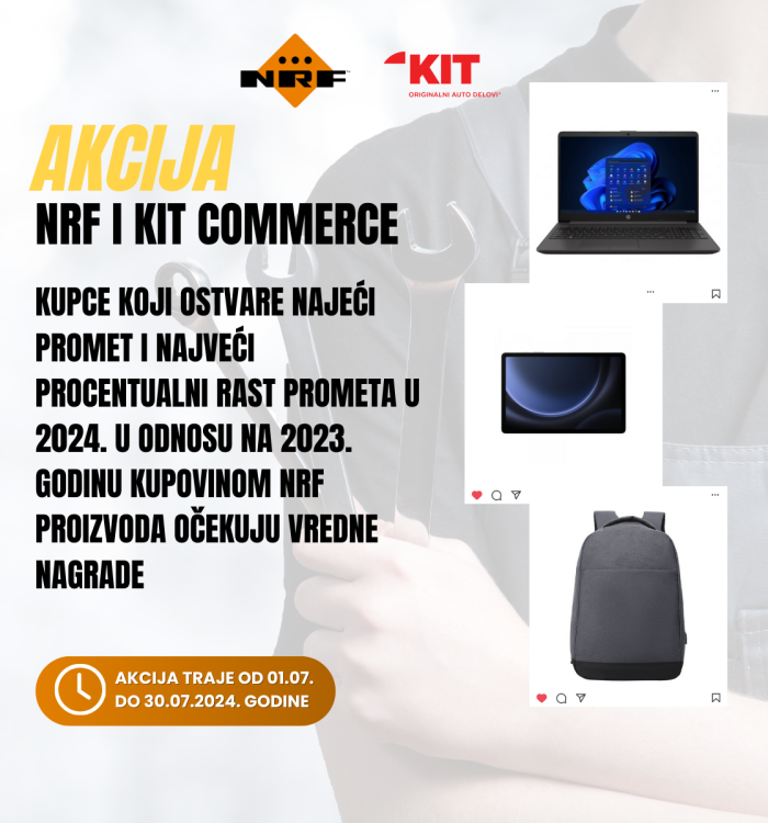 NRF i KIT Commerce akcija