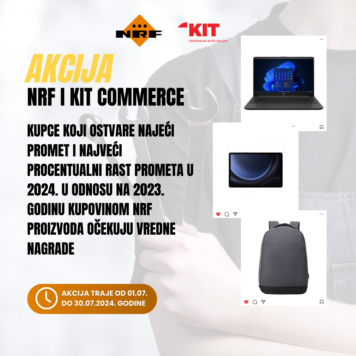 NRF i KIT Commerce akcija